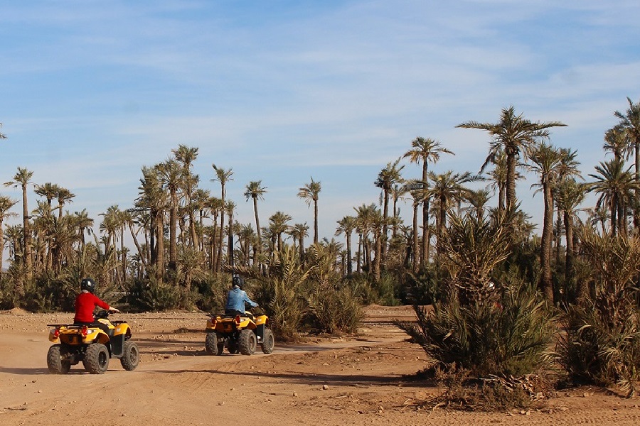 Quad biking in the Marrakech