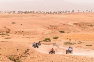 Quad in Agafay desert